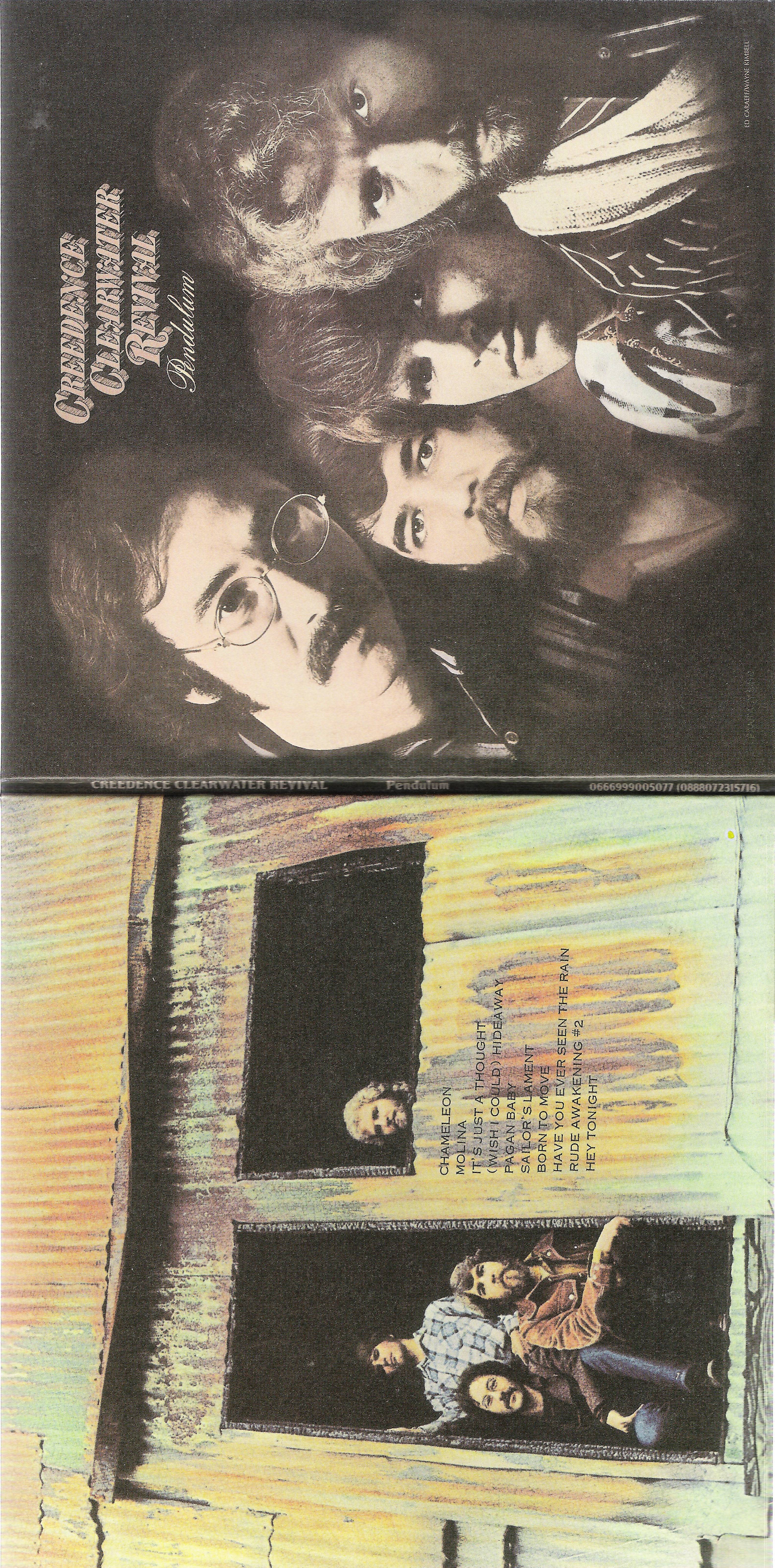 Creedence Clearwater Revival 40th Anniversary Box Pendulum : Front